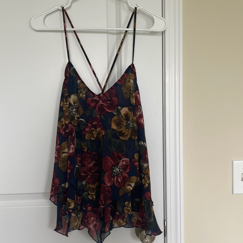 Swing tank top! Beautiful print!
